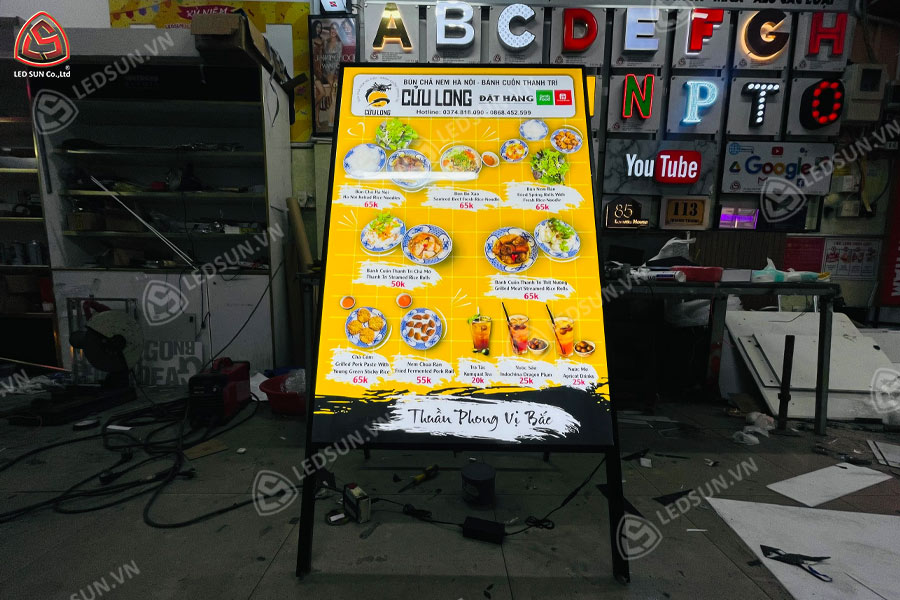 hộp đèn siêu mỏng