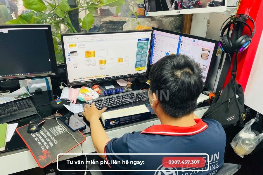 Led Sun - làm biển số nhà Bình Dương