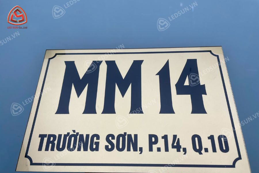 Dịch vụ làm biển số nhà quận 1