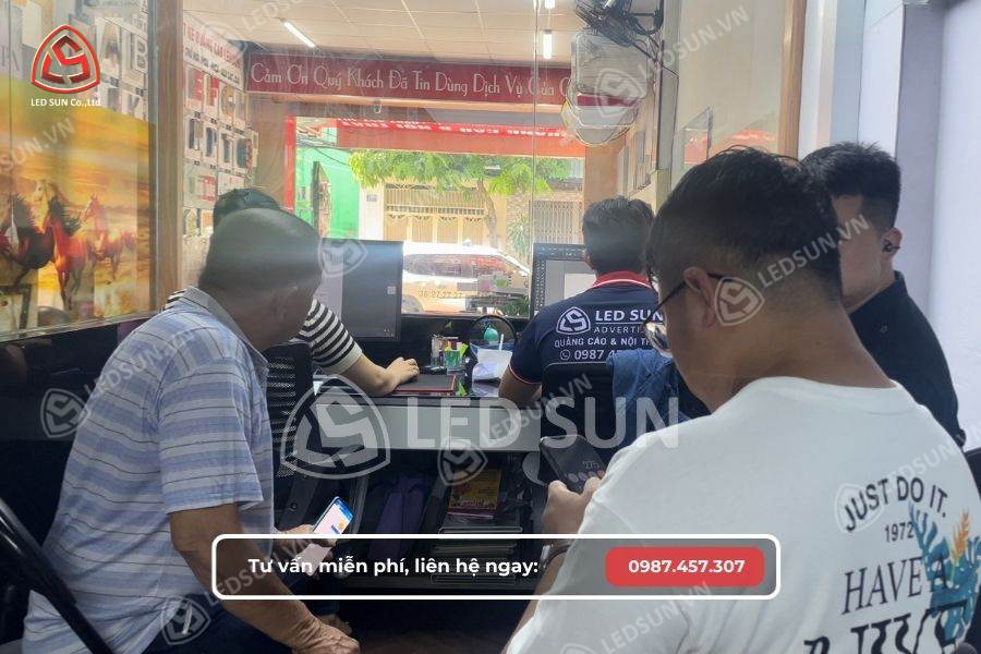 Tiếp nhận yêu cầu và tư vấn làm biển số nhà