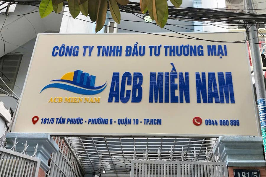kích thước bảng hiệu công ty
