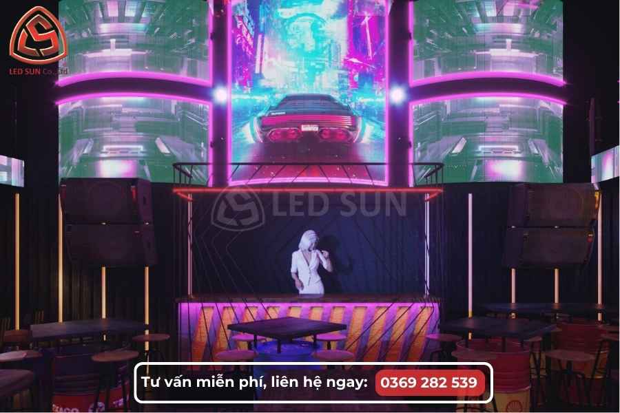 màn hình led sự kiện cỡ lớn, trang trí sân khấu